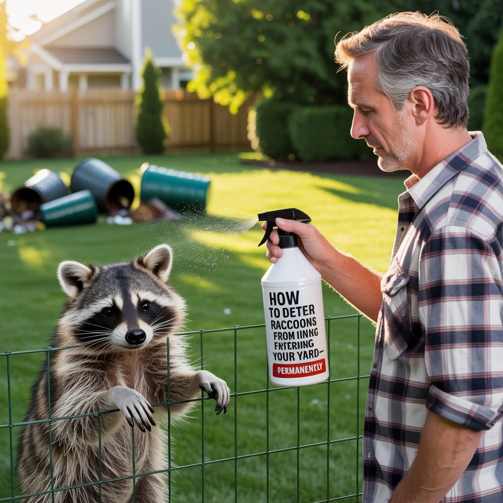 How to Deter Raccoons From Entering Your Yard Permanently: A Comprehensive Guide